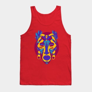 Triad African Mask 1 Tank Top